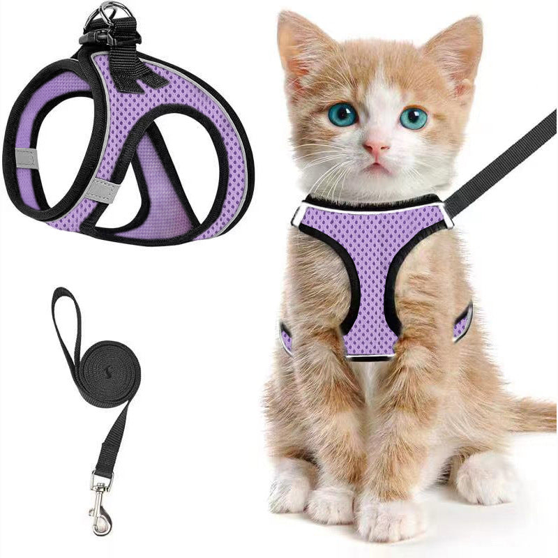 Pet Escape Proof Soft Mesh Harness