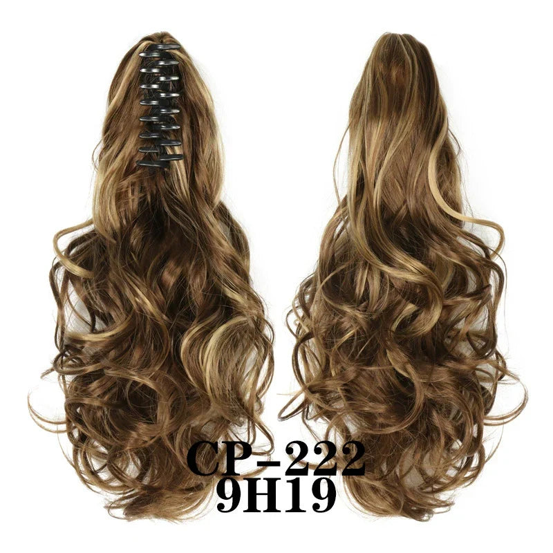 💜Limited time promotion 50%OFF💜Clip-on Wavy Ponytail Extension