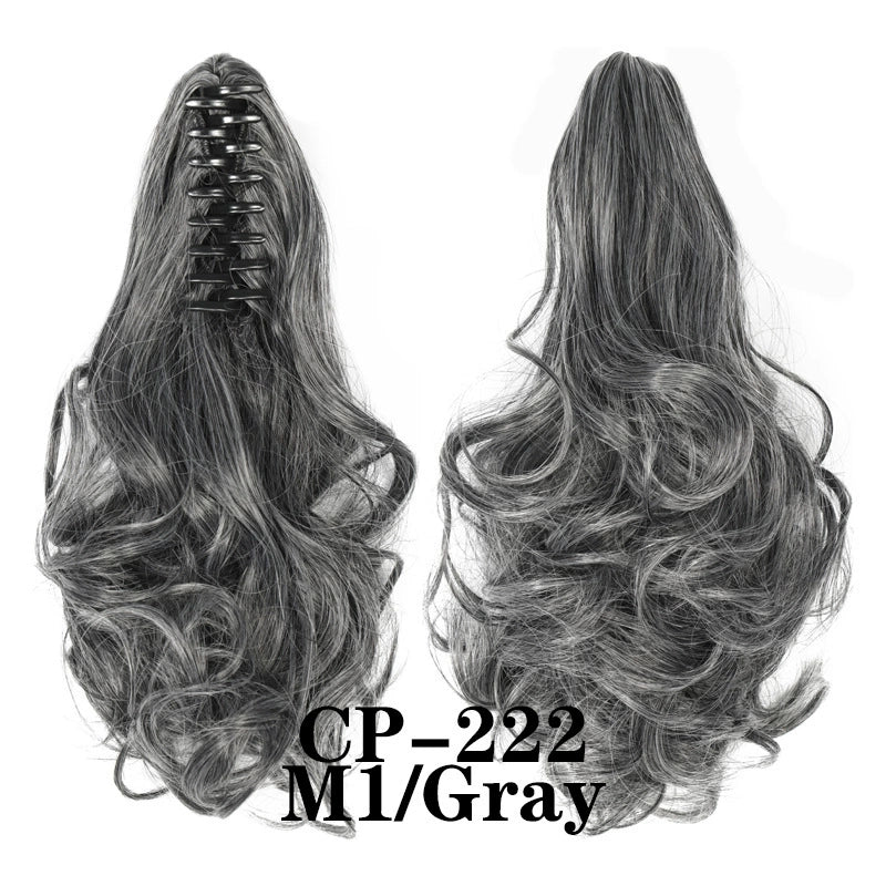 💜Limited time promotion 50%OFF💜Clip-on Wavy Ponytail Extension
