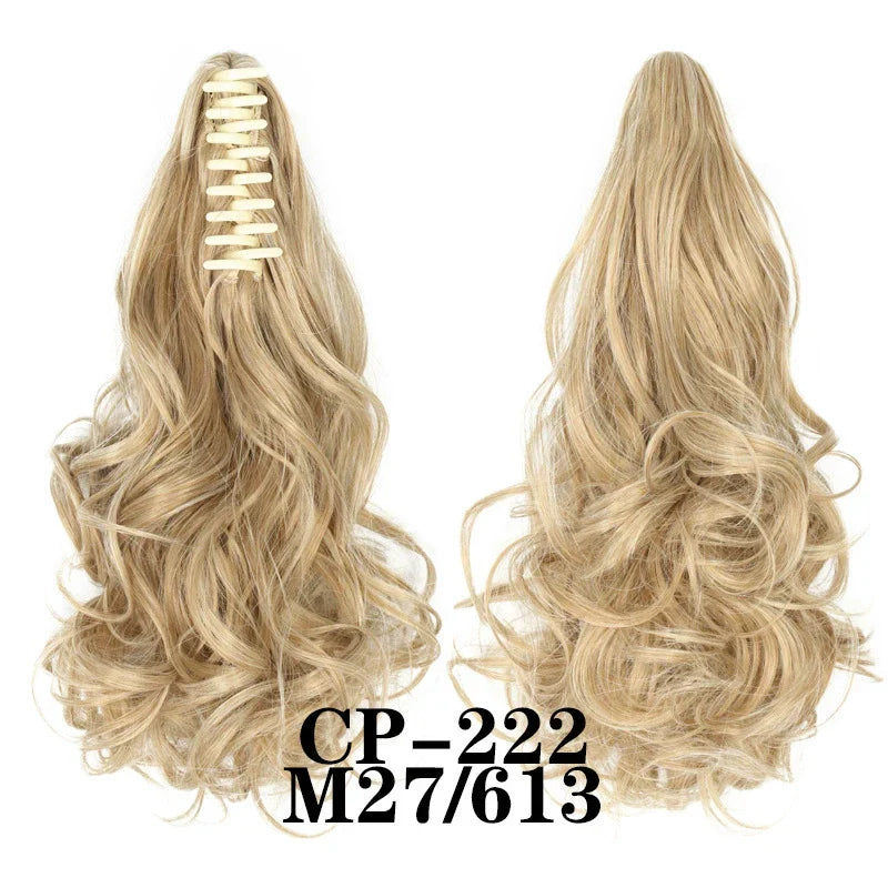 💜Limited time promotion 50%OFF💜Clip-on Wavy Ponytail Extension