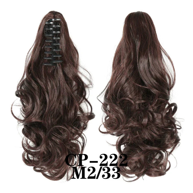 💜Limited time promotion 50%OFF💜Clip-on Wavy Ponytail Extension