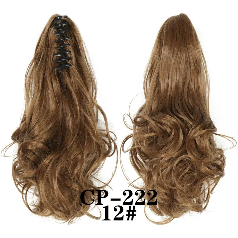 💜Limited time promotion 50%OFF💜Clip-on Wavy Ponytail Extension
