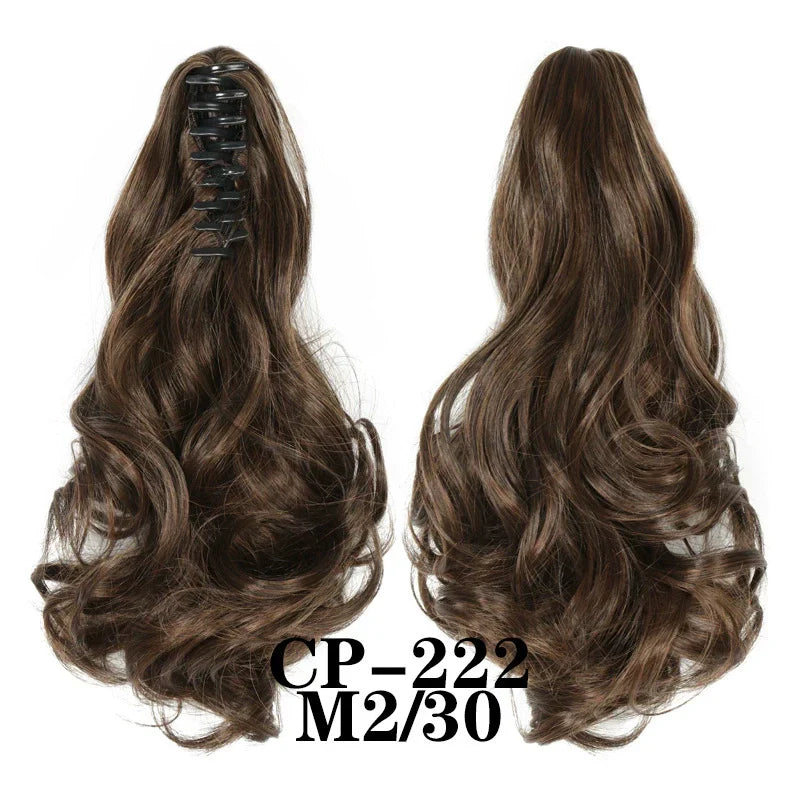 💜Limited time promotion 50%OFF💜Clip-on Wavy Ponytail Extension