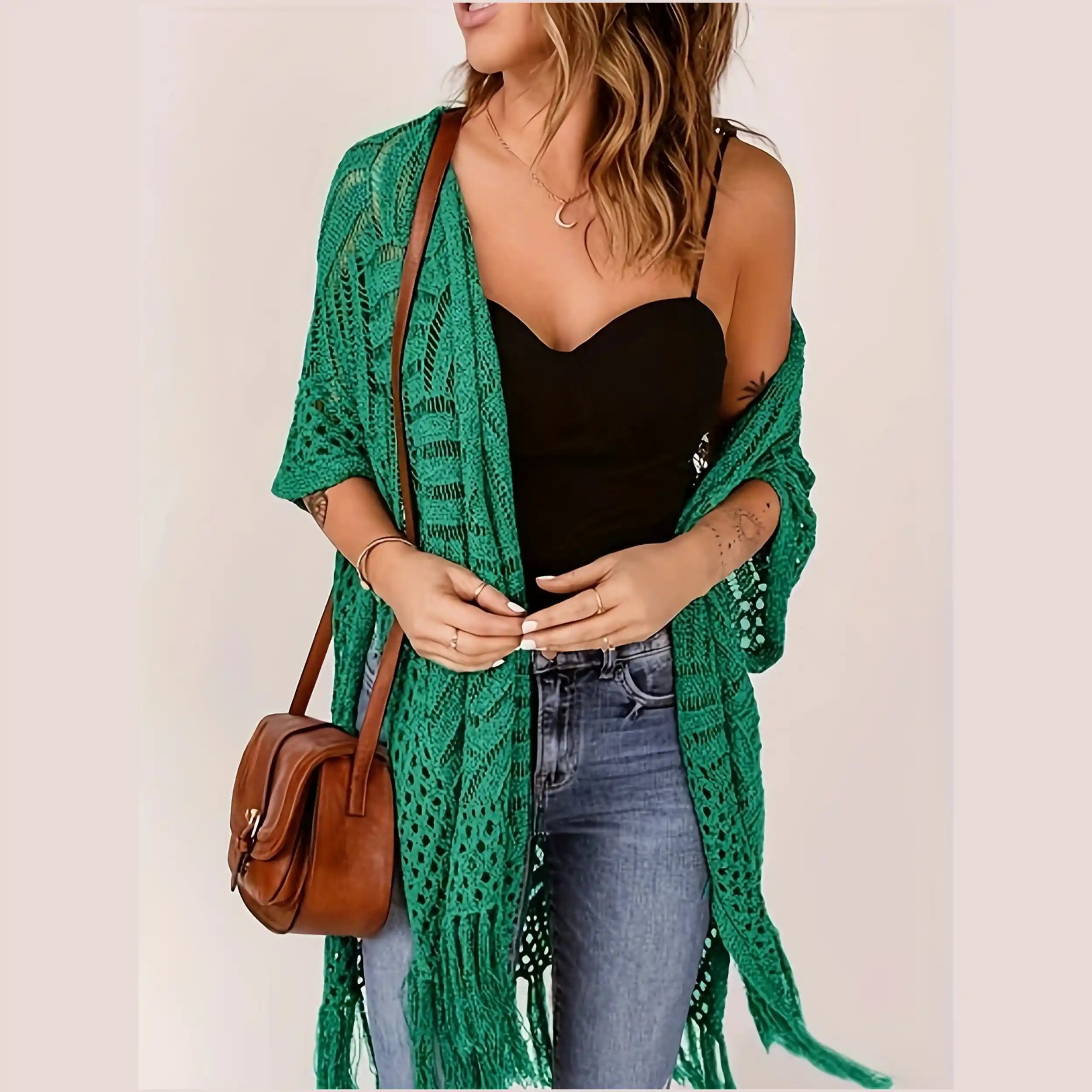 Women's Loose Plus Size Knitted Cardigan