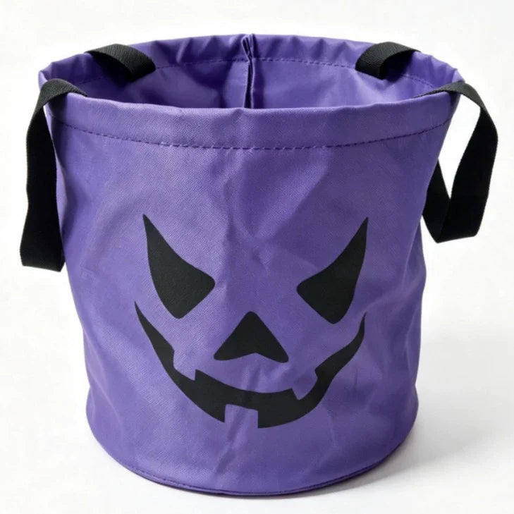 Halloween Candy Bucket with LED Lights`