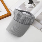 Women's High Ponytail Sun Visor Hat