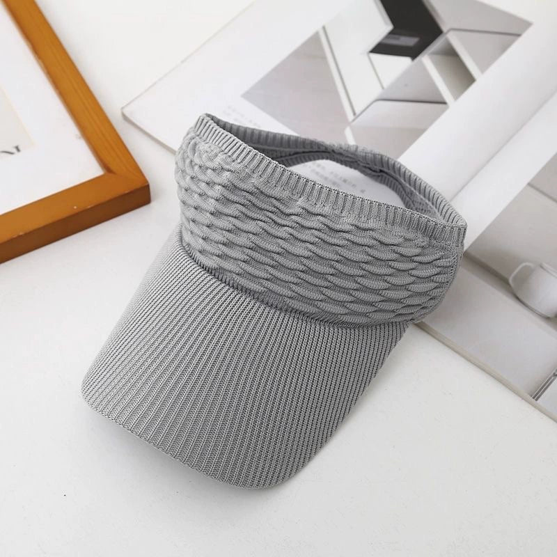 Women's High Ponytail Sun Visor Hat