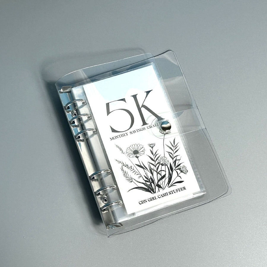 A6 12-Month Money Saving Binder