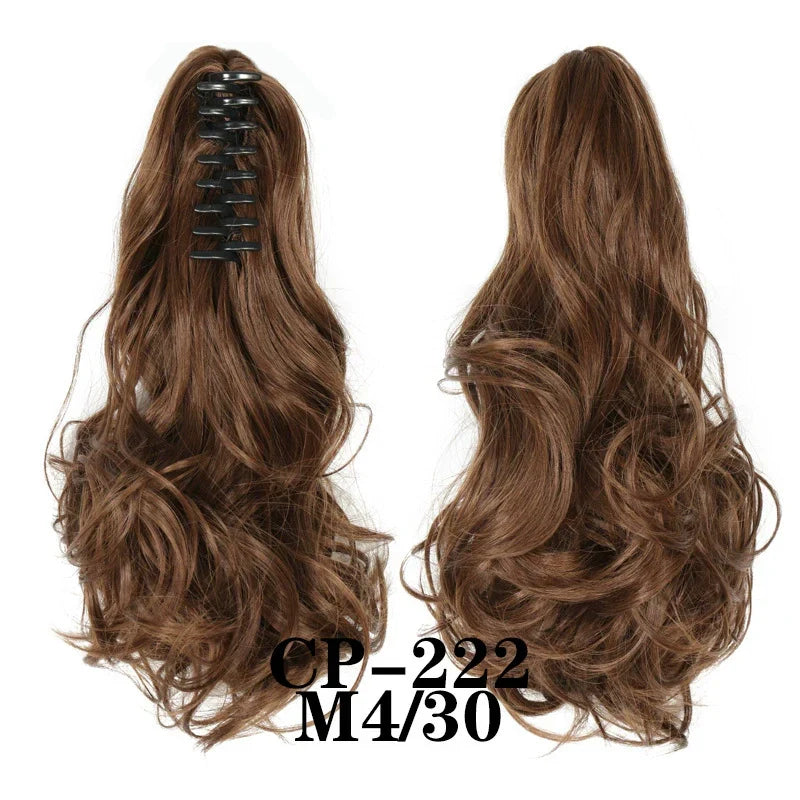 💜Limited time promotion 50%OFF💜Clip-on Wavy Ponytail Extension