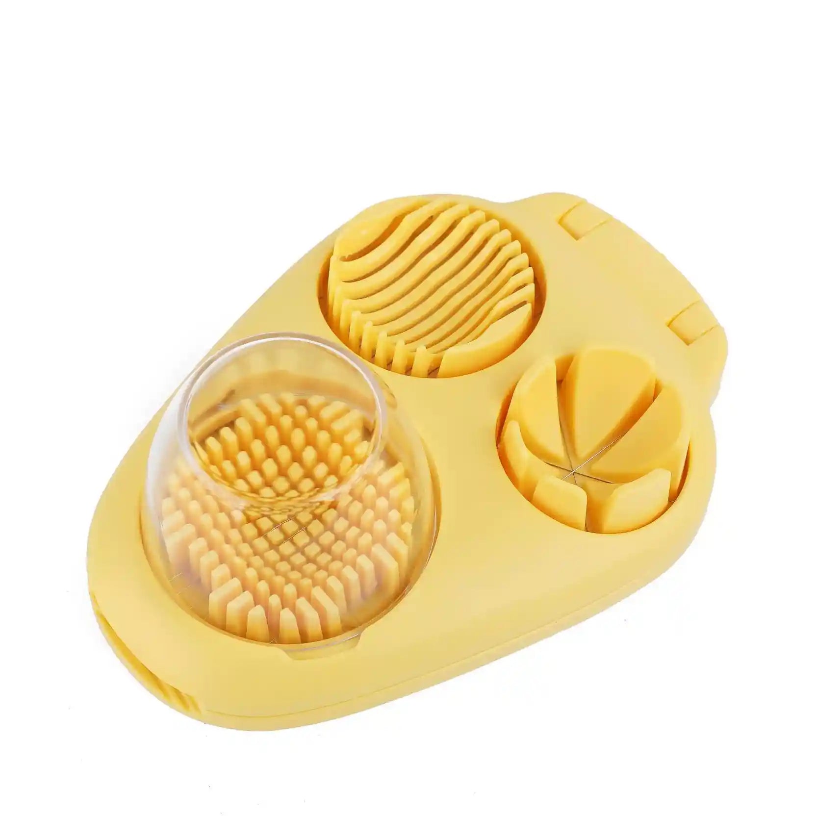 Multifunctional 3-in-1 Egg Slicer