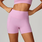 High Waisted Butt Lifting Tummy Control Shaping Workout Biker Shorts 5''