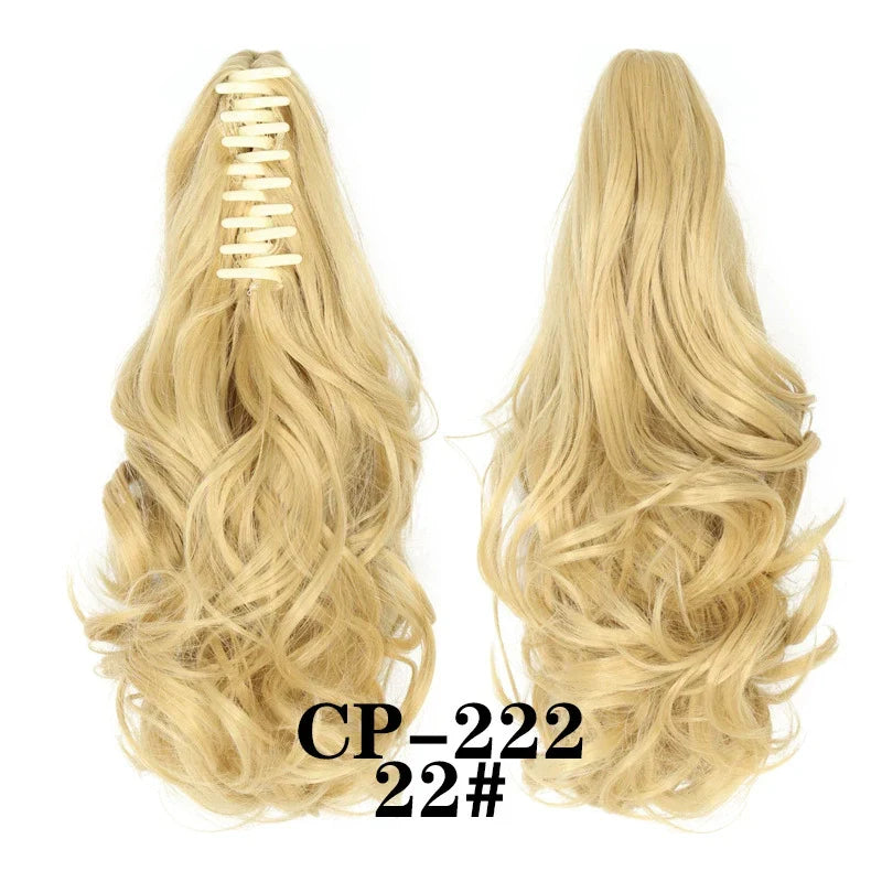 💜Limited time promotion 50%OFF💜Clip-on Wavy Ponytail Extension