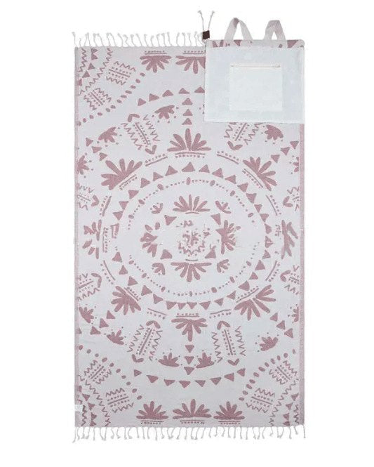 2-in-1 Turkish Cotton Towel Bag