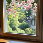 Colorful Floral Bouquet Window Sticker
