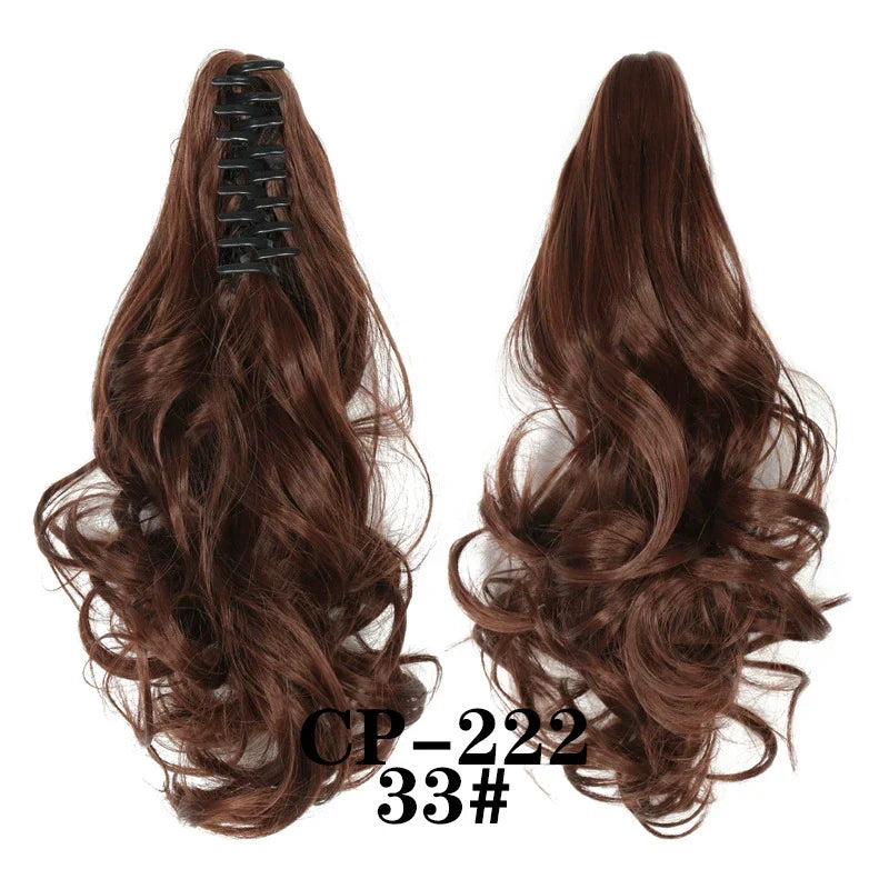 💜Limited time promotion 50%OFF💜Clip-on Wavy Ponytail Extension