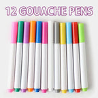 Erasable Doodle Book for KidsToddlers Toys Reusable Drawing Pads with 12 Watercolor Pens Preschool Toy Trip Writing Painting Set Beauty Fashion