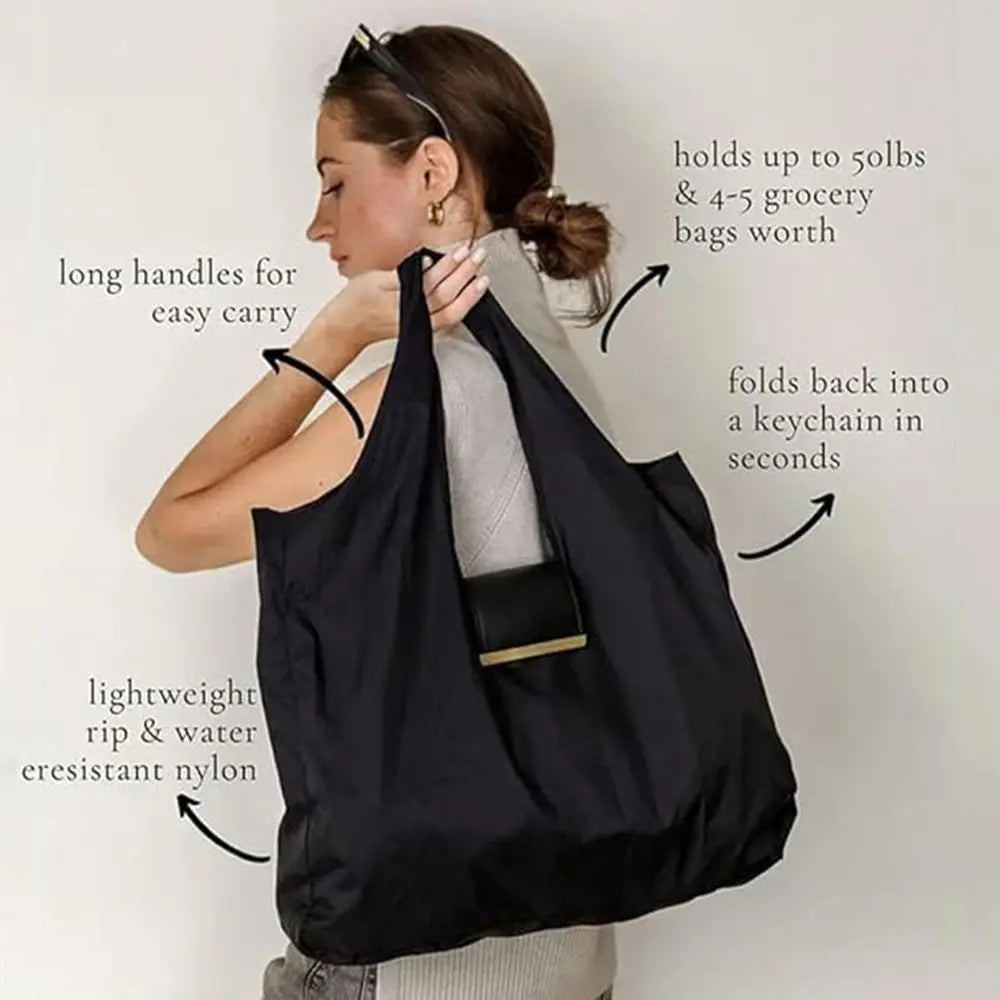 Portable Mini Keychain Tote Bag