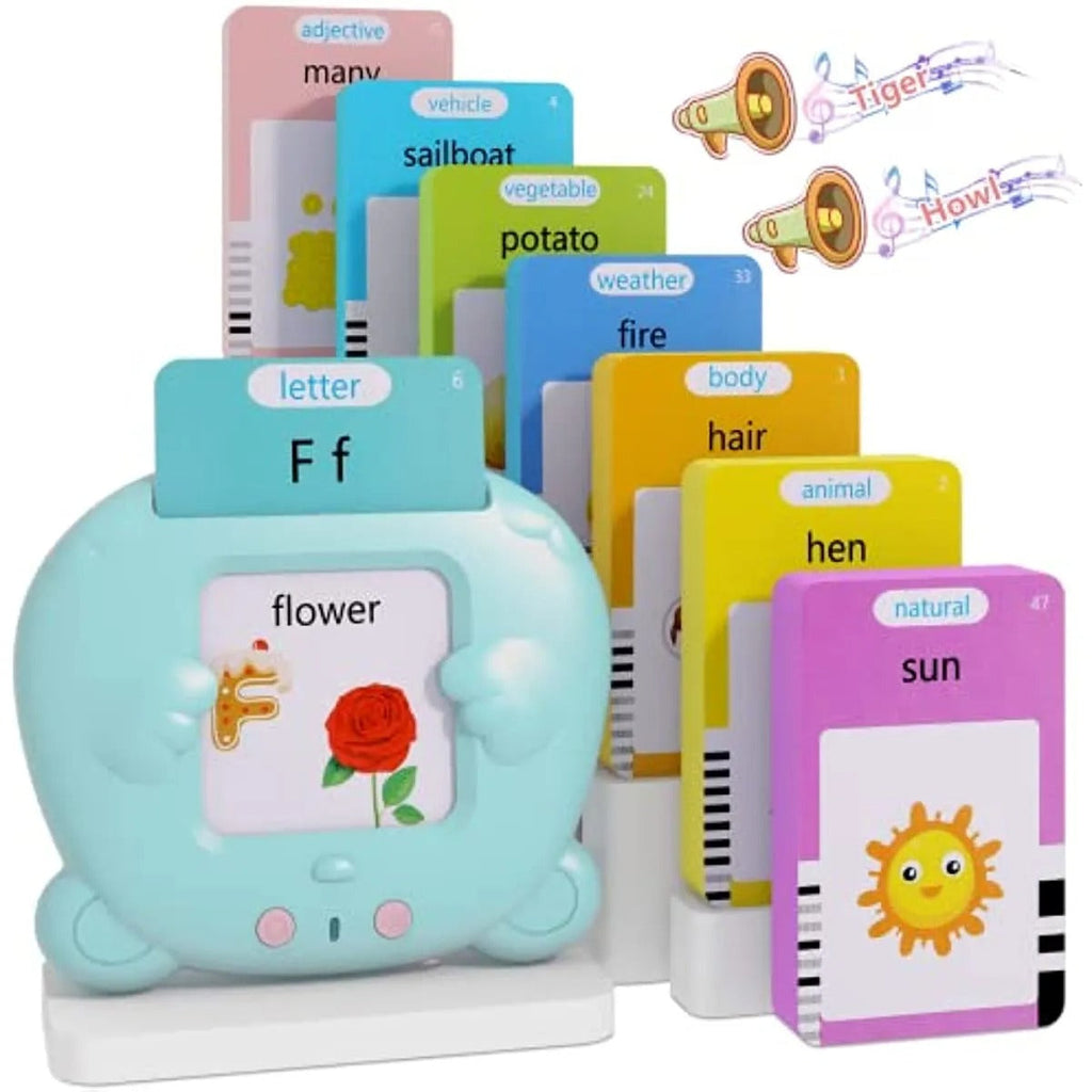 Kids Talking Flash Cards English Learning Language Toy Educational*