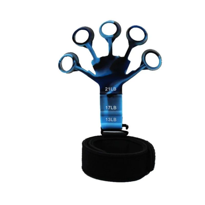 Finger Gripper Finger Exerciser Guitar Finger Exerciser 6 Resistant Levels Recovery Physical Tools Hand Strengthener For Patient Beauty World Shop