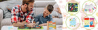 Erasable Doodle Book for KidsToddlers Toys Reusable Drawing Pads with 12 Watercolor Pens Preschool Toy Trip Writing Painting Set Beauty Fashion