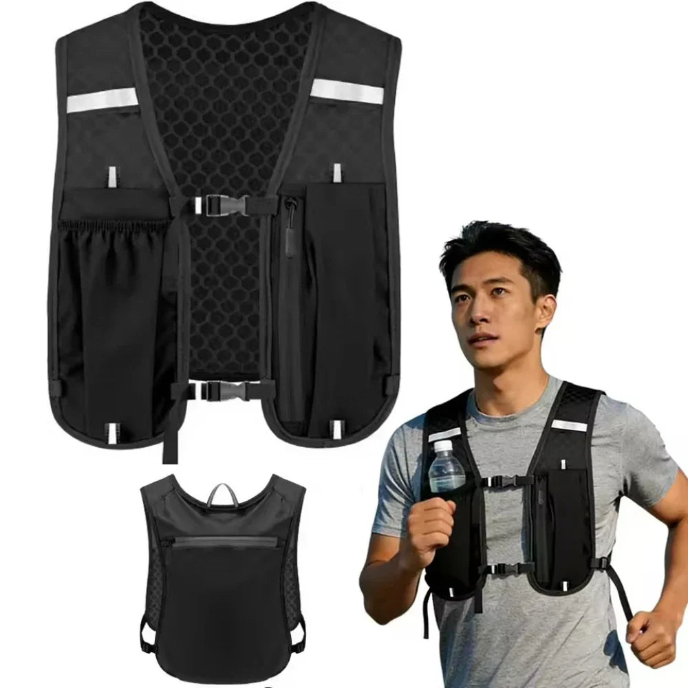 Lightweight Hydration Vest for Running & Outdoor Activities