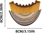 PuffyFace Saver Lymphatic Drainage Wood Face Brush- 3-Minute Depuff Jaw