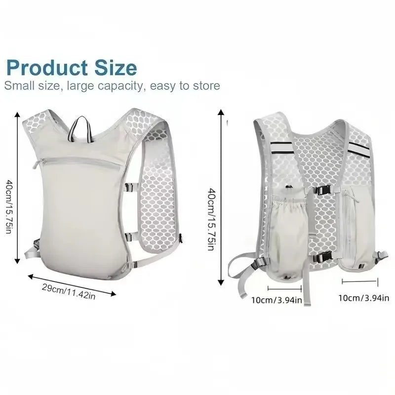 Lightweight Hydration Vest for Running & Outdoor Activities