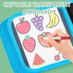 Erasable Doodle Book for KidsToddlers Toys Reusable Drawing Pads with 12 Watercolor Pens Preschool Toy Trip Writing Painting Set Beauty Fashion