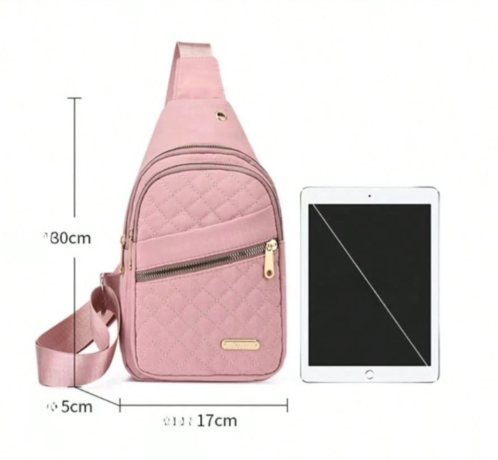 Fashionable Quilted Crossbody Bag