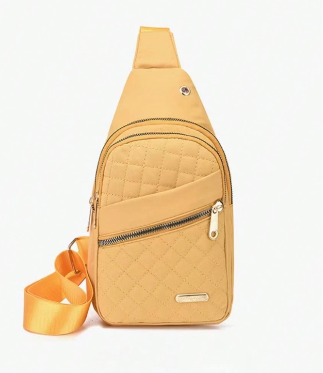 Fashionable Quilted Crossbody Bag