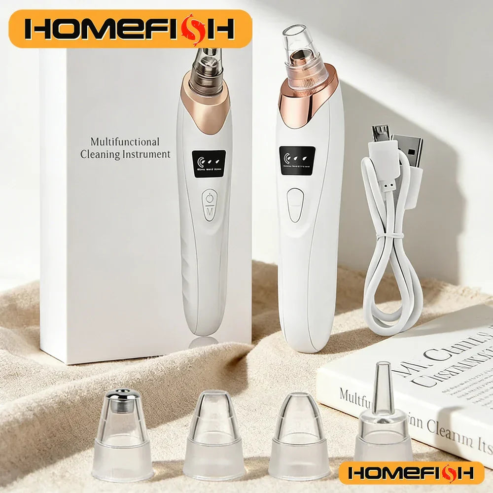Electric Blackhead Remover Vacuum Cleaner - Facial Deep Cleansing Pore Cleaner for Black Spots Removal Skin Care Tools Beauty World Shop