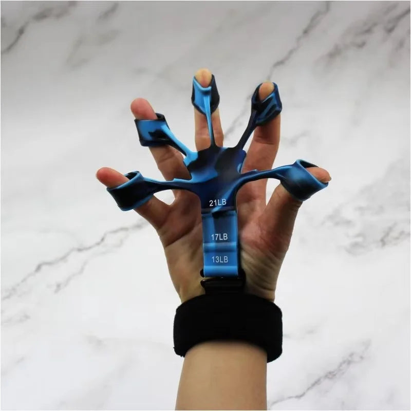 Finger Gripper Finger Exerciser Guitar Finger Exerciser 6 Resistant Levels Recovery Physical Tools Hand Strengthener For Patient Beauty World Shop