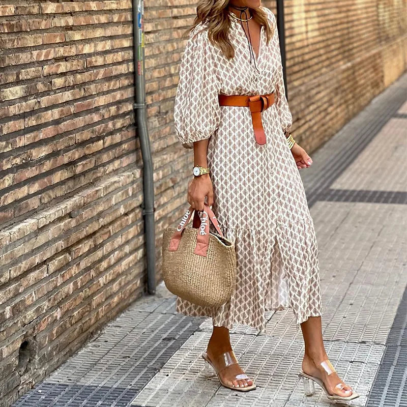 Elegant and casual women's dress