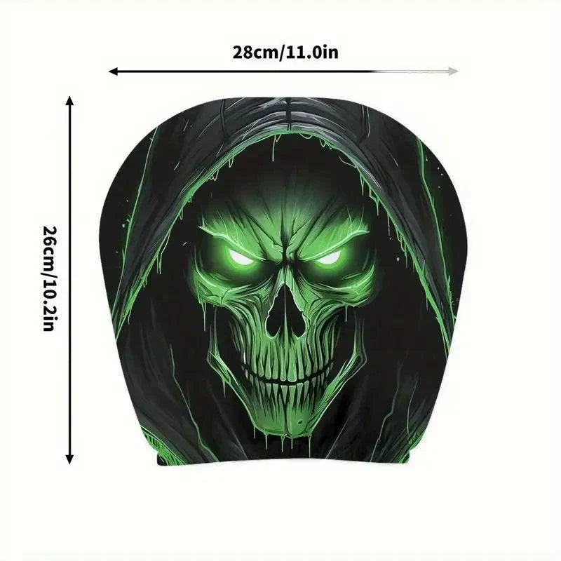 Halloween Funny Cartoon Car Headrest Covers – 2PCS