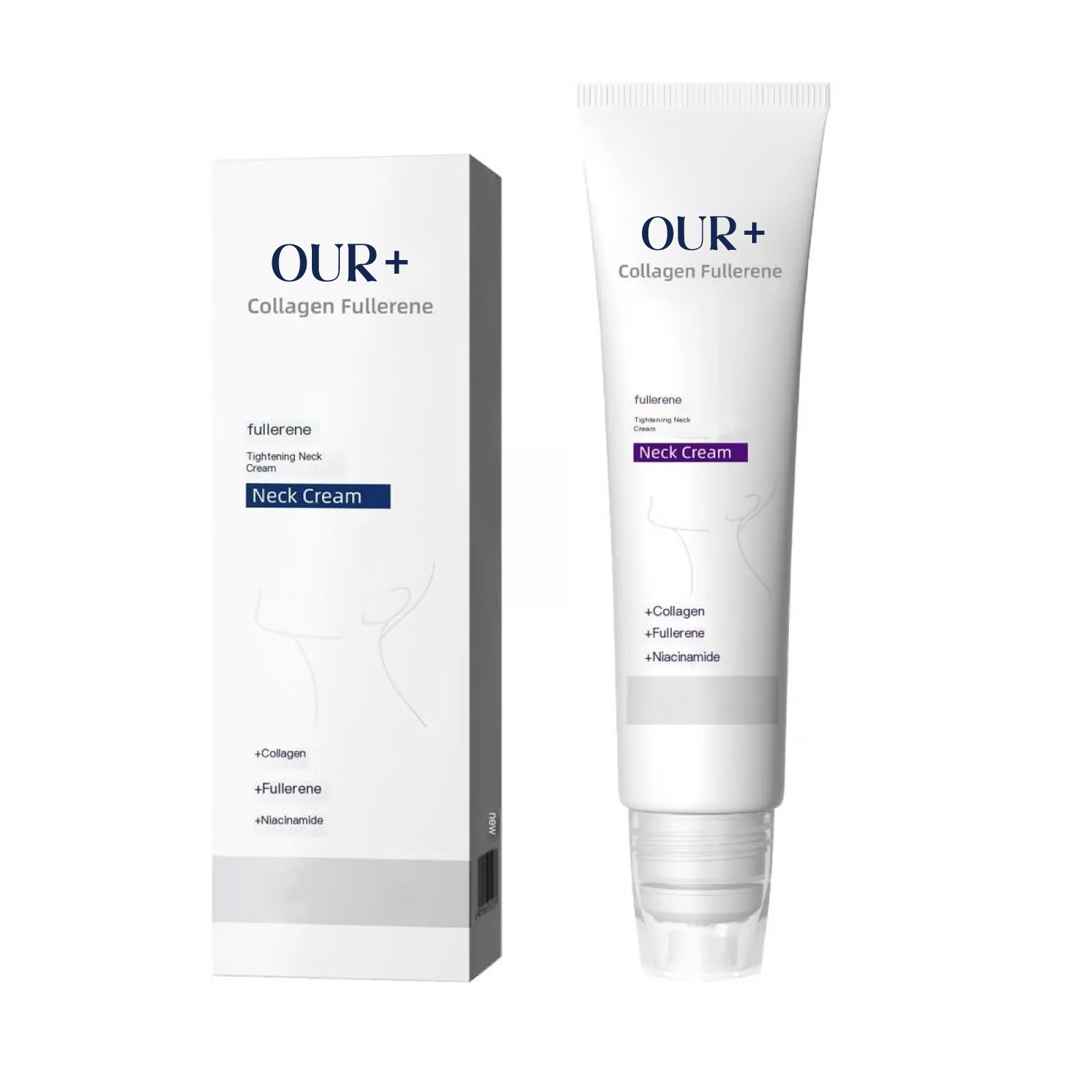 LiftRoll Pro Collagen Sculpting Neck Cream 🧴 | Firms Neck, Reduces Wrinkles & Double Chin✨