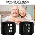 LED Wrist Blood Pressure Monitor, Adjustable Health Tracker