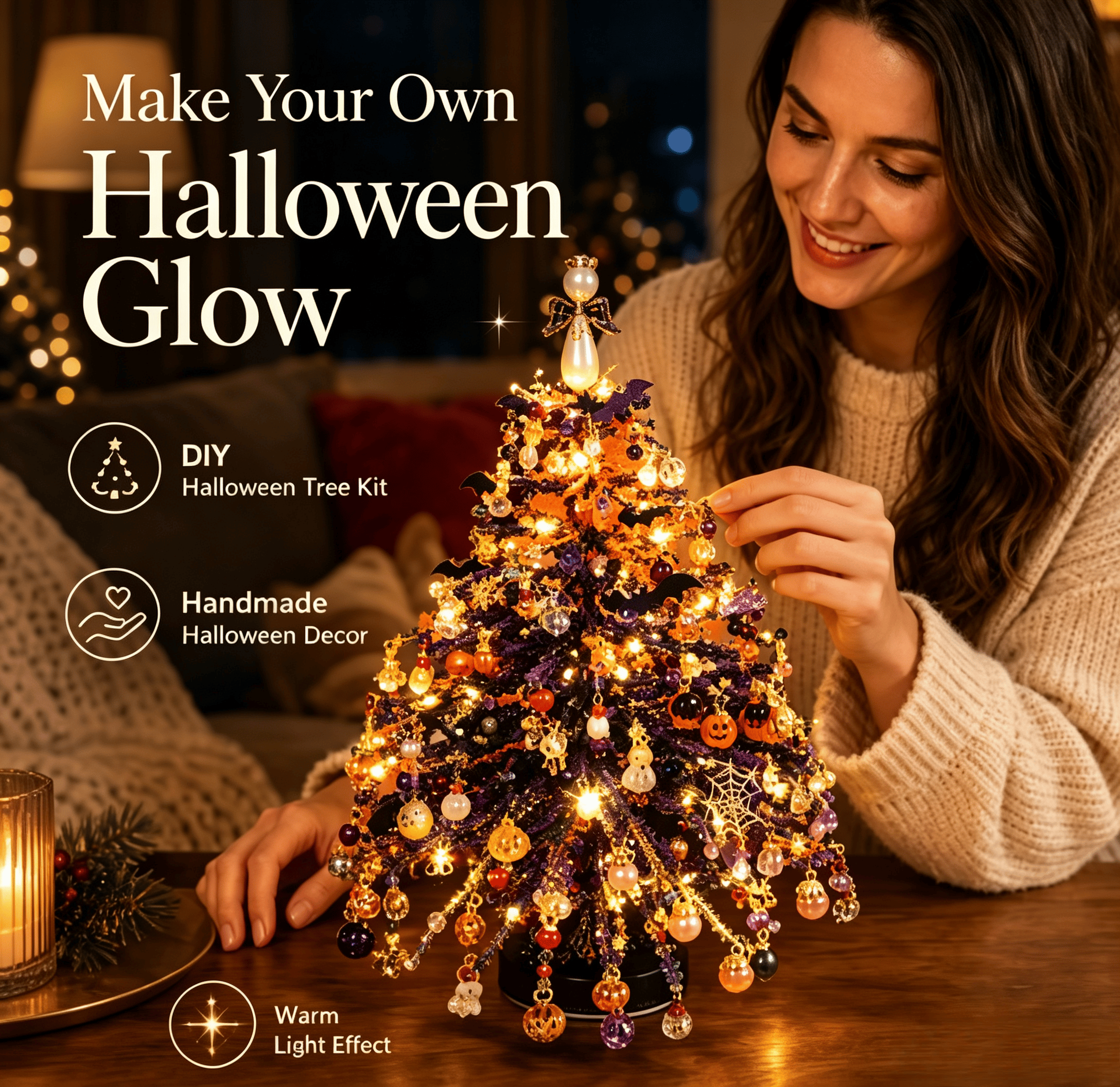 DIY Beaded Christmas Tree Kit