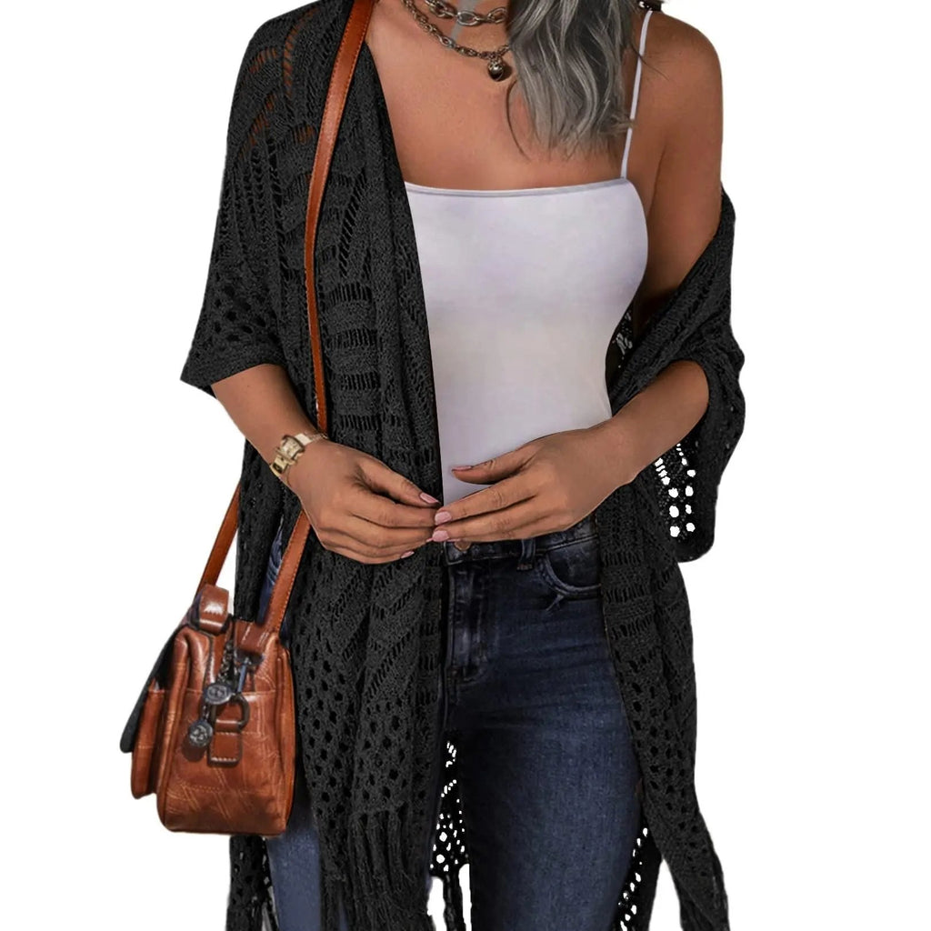 Women's Loose Plus Size Knitted Cardigan