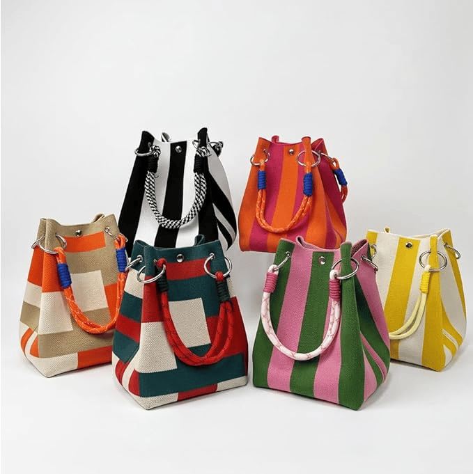Stylish Bohemian Bucket Bag