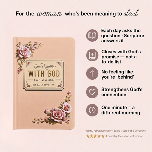 One Minute with God for WoMen - 365 Days Devotional Journal