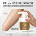 Gentle Growth Inhibition: Coconut Hair Removal Cream