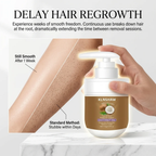 Gentle Growth Inhibition: Coconut Hair Removal Cream