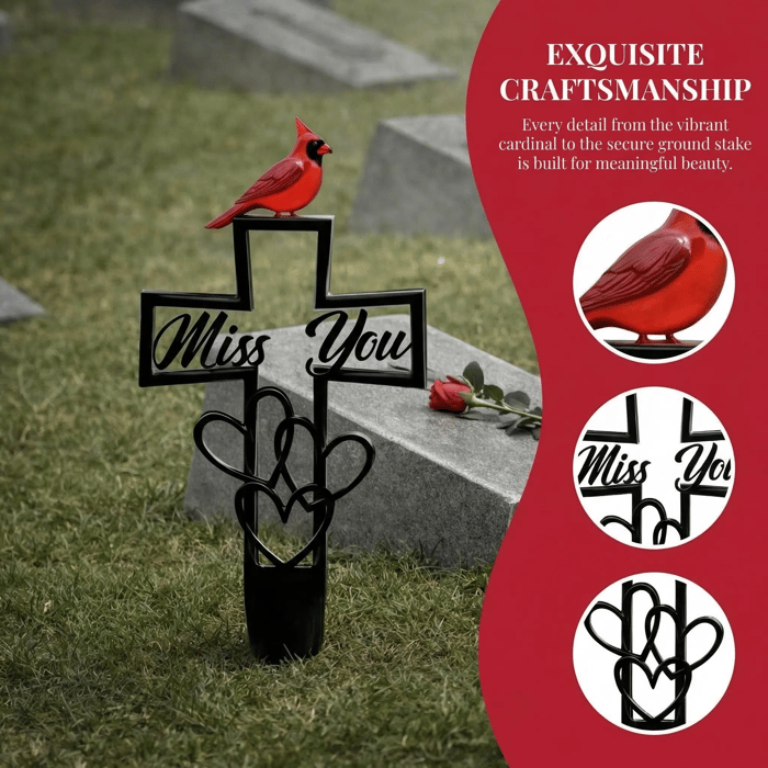 🐦AngelsNear Cardinal Miss-You Memorial for Remembrance✝️