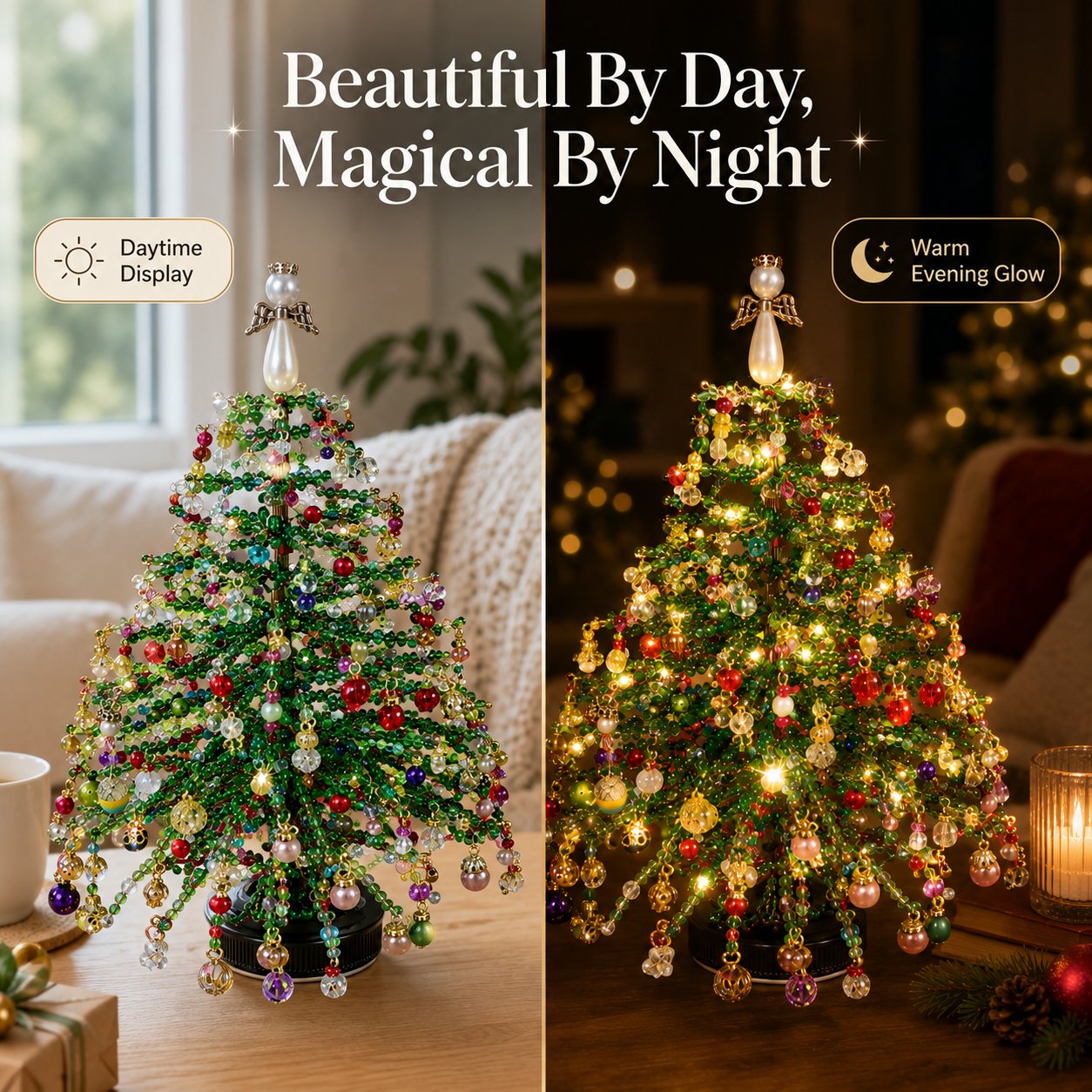 DIY Beaded Christmas Tree Kit