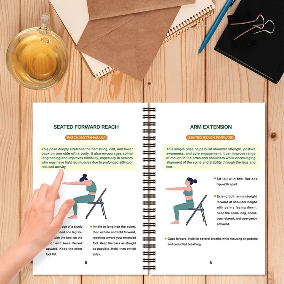 The Complete Guide to Chair Yoga for Seniors Over 60*