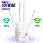 1200Mbps WiFi Extender – Covers 10,000 sq.ft & 50 Devices. 🏡✨