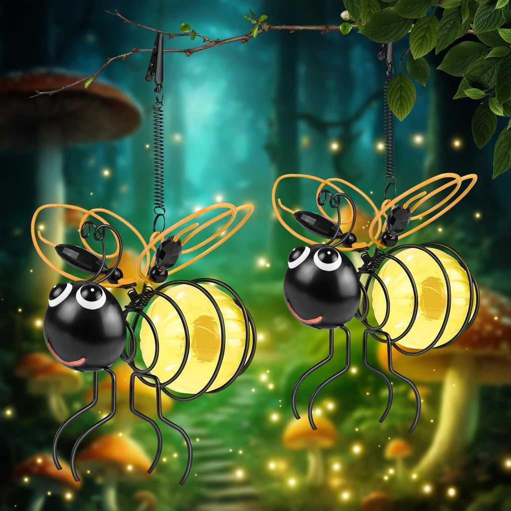 Outdoor Hanging Solar Bee Light