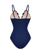Flower Hollow One Piece Swimsuit and Skirt*