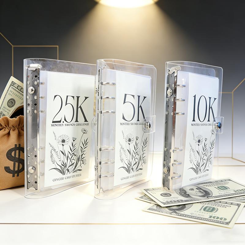 A6 12-Month Money Saving Binder