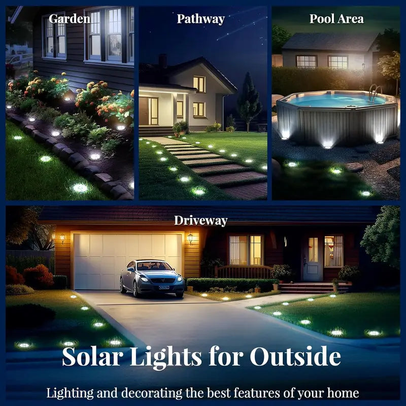 Outdoor Waterproof Solar Lights for Outside